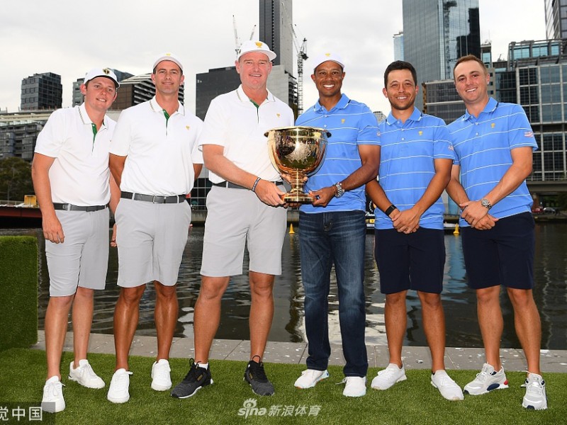 巅峰聚首：总统杯赛前星光闪耀，伍兹率队点燃墨尔本激情