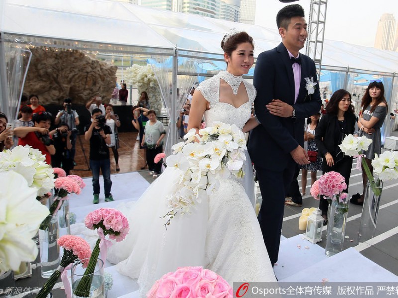 津门体坛传佳话：女排侠女李莹与男篮中锋徐磊十年爱情长跑终成眷属