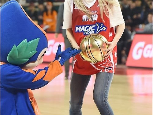 活力全开！EXID篮球全明星赛舞台燃爆全场