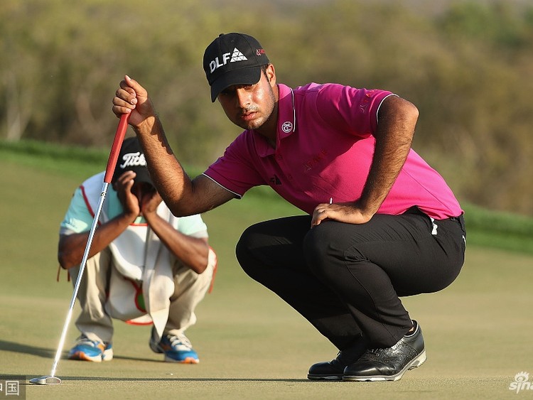 沙玛主场飓风狂飙破纪录跃居次席 格里洛稳守印度公开赛领先榜