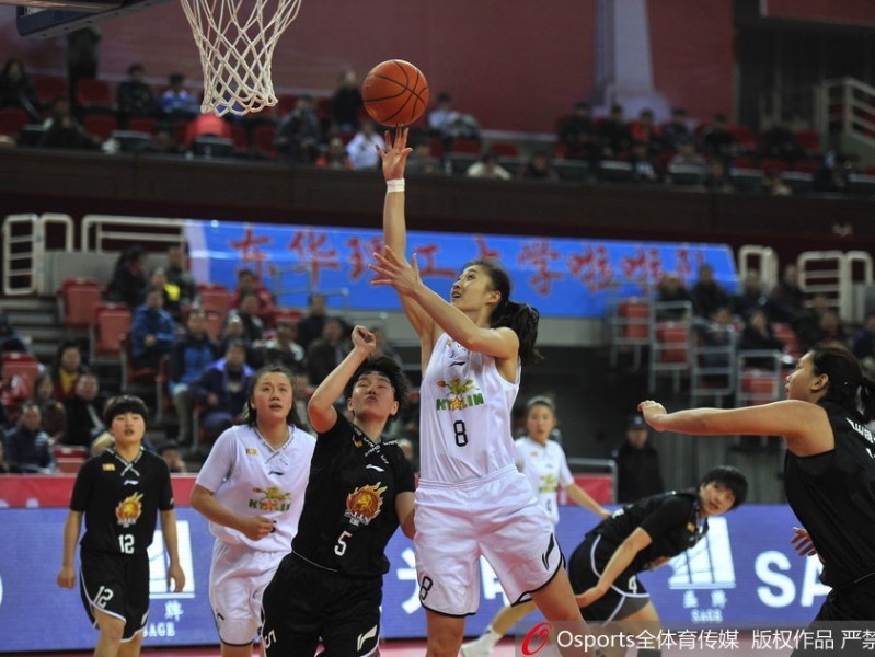 WCBA联赛第二十轮八一主场惜败浙江，露雯张丽婷拼尽全力难救主