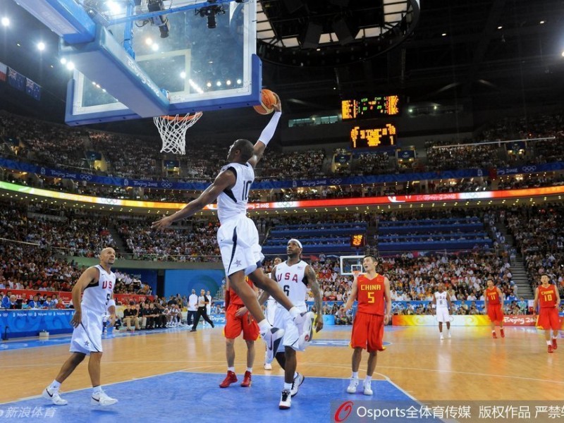 北京奥运中美篮球巅峰对话：科比与他的中国斗士们