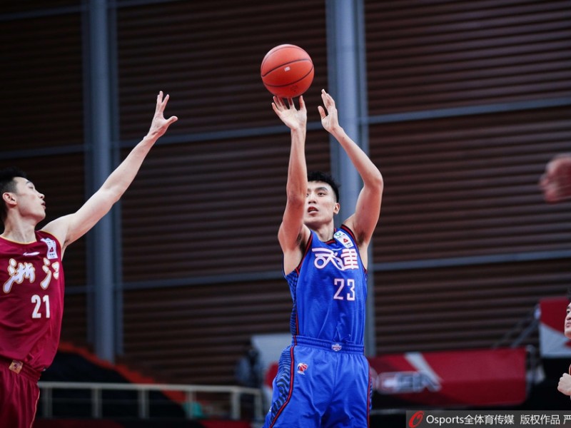 浙江诸暨激战正酣 浙江金牛轻取天津先行者豪取五连胜