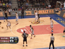 辽粤大战经典瞬间：郭艾伦穿针引线，阿联暴扣难救主